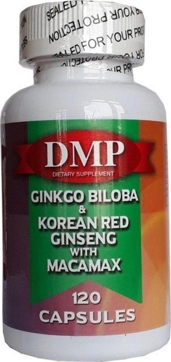Dmp Ginkgo Biloba Korean Red Ginseng With Macamax 120 Kapsül - Image 1