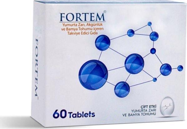 Fortem Akgünlük Yumurta Zarı Bamya Tohumu Içeren Takviye Edici Gıda - Image 1