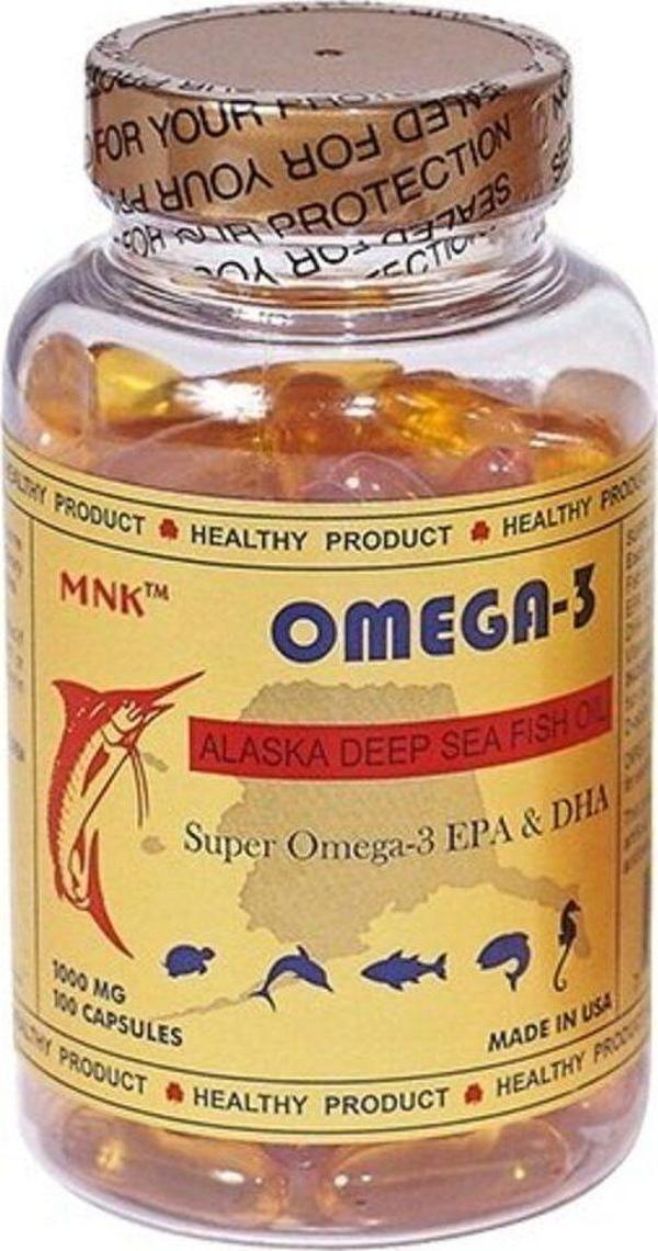 Mnk Omega-3 100 Kapsül Balık Yağı Abd - Image 1