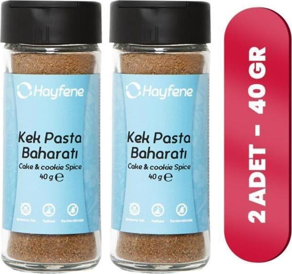 Hayfene 2'Li Kek Pasta Baharatı 40 G Baharat Seti - Image 1