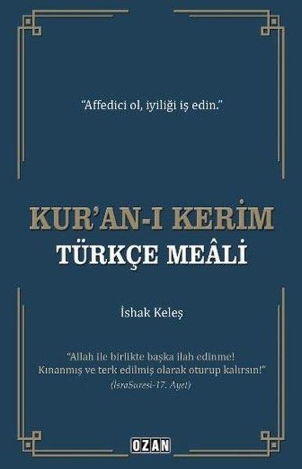 Kur'an-ı Kerim - Türkçe Meali - Ozan Yayıncılık - Image 1