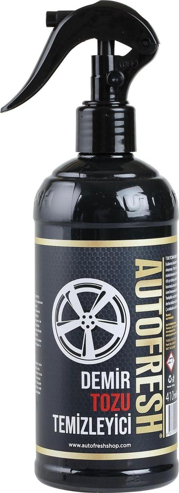 Auto Fresh Demir Tozu Temizleyici Jant Ve Kaporta Ph Nötr 410 ml Sünger Hediyeli Süper Güç Profesyonel - Image 1