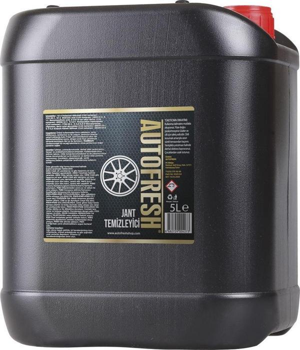 Auto Fresh Jant Temizleyici Oto Araç Jant Temizleyici 5 Lt Kostiksiz Formül Sünger Hediyeli - Image 1