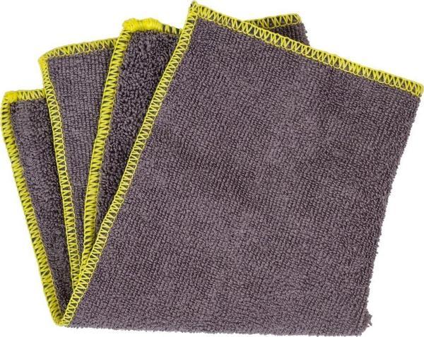 Auto Fresh Oto Mikrofiber Yıkama Kurulama Cila Kalın Bez 30 X 30 320 Gsm Gri Renk Araba Temizlik Bezi - Image 1
