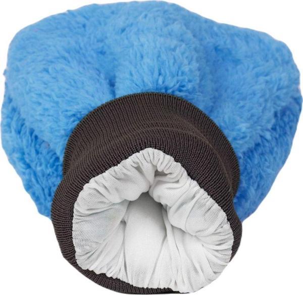 Auto Fresh Welsoft Oto Yıkama Eldiveni Astarlı Araç Temizleme Mikrofiber Araba Cila Eldiveni Mavi - Image 1