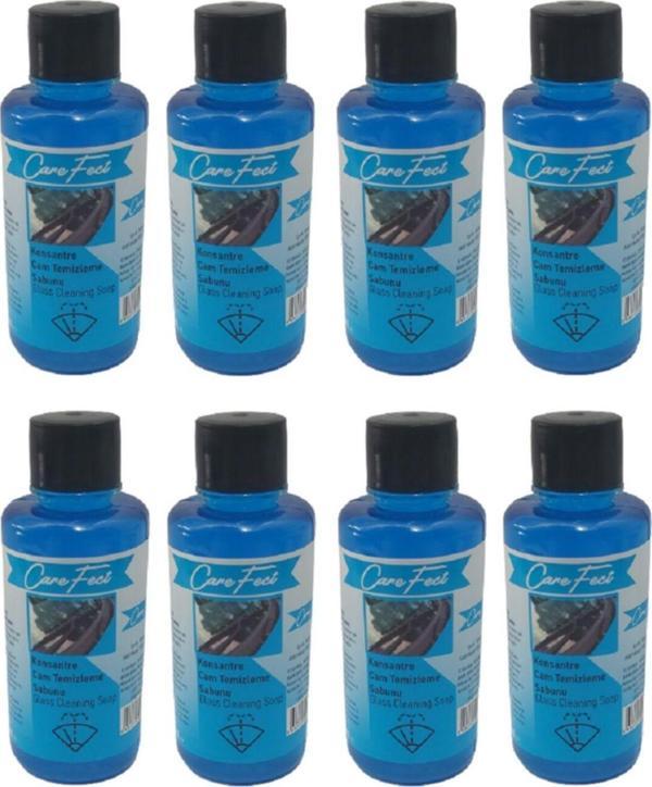CareFect Konsantre Oto Cam Temizleme Sabunu Araç Cam Silecek Suyu 50 Ml X 8 Adet - Image 1