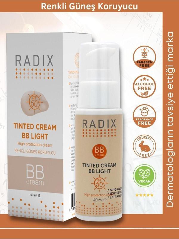 RADIX TINTED CREAM BB LIGHT SPF50+ 40ML - Image 1