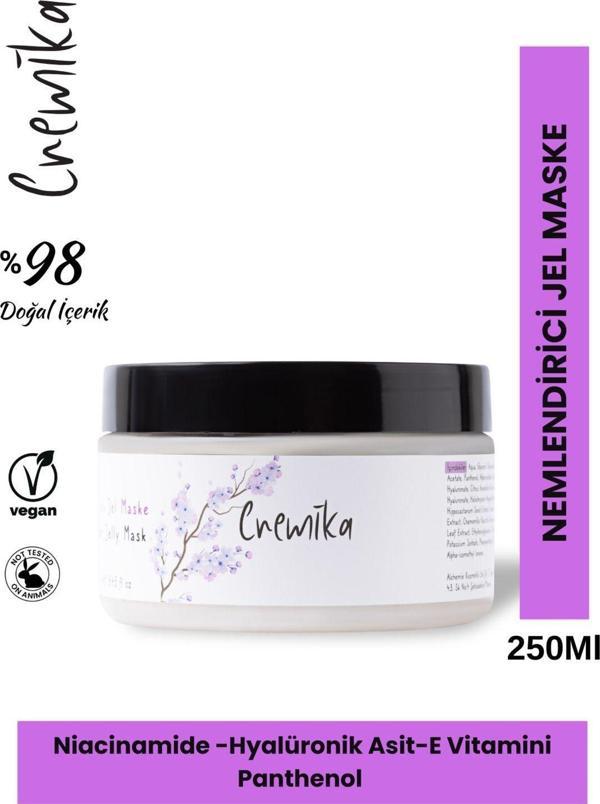 Cremika Cica Jel Maske, Bariyer Onarıcı 5d Hyaluronik Asit Teknolojisi-250ml - Image 1