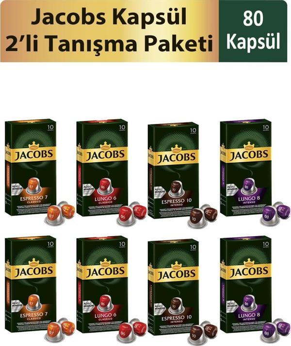 Jacobs Kapsül 2'li Tanışma Paketi ( 80 Kaspül ) - Image 1