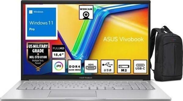 Asus Vivobook 15 X1504ZA-BQ441 Intel Core I7 1255U 16GB 512GB 15.6 Fhd W11P Taşınabilir Bilgisayar+ Hediye Sırt Çantası  - Image 1