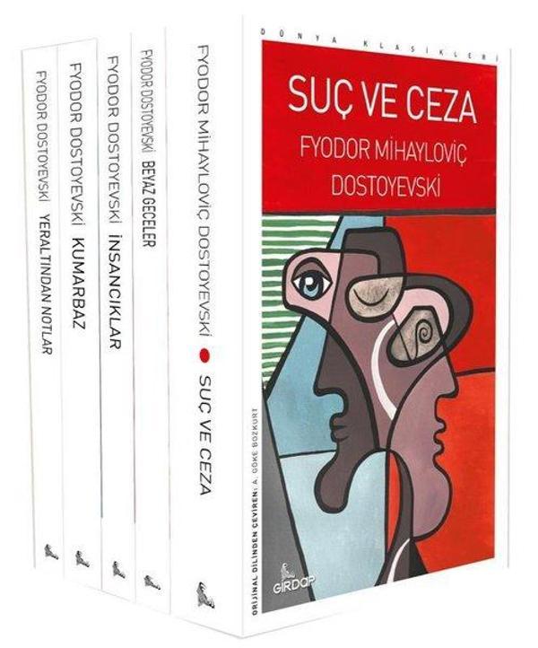 Fyodor Mihayloviç Dostoyevski Seti - 5 Kitap Takım - Girdap - Image 1