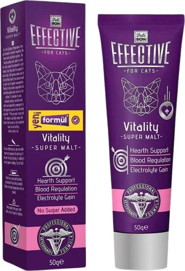 Effective Vitality Super Kedi Maltı 50g - Image 1