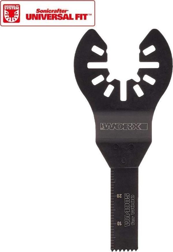 Worx WA4986 Çok Amaçlı Raspalama Makinesı İçin 10x20mm Metal, Ahşap, Fiberglas, PVC Universal Hassas Kesme Bıçağı - Image 1