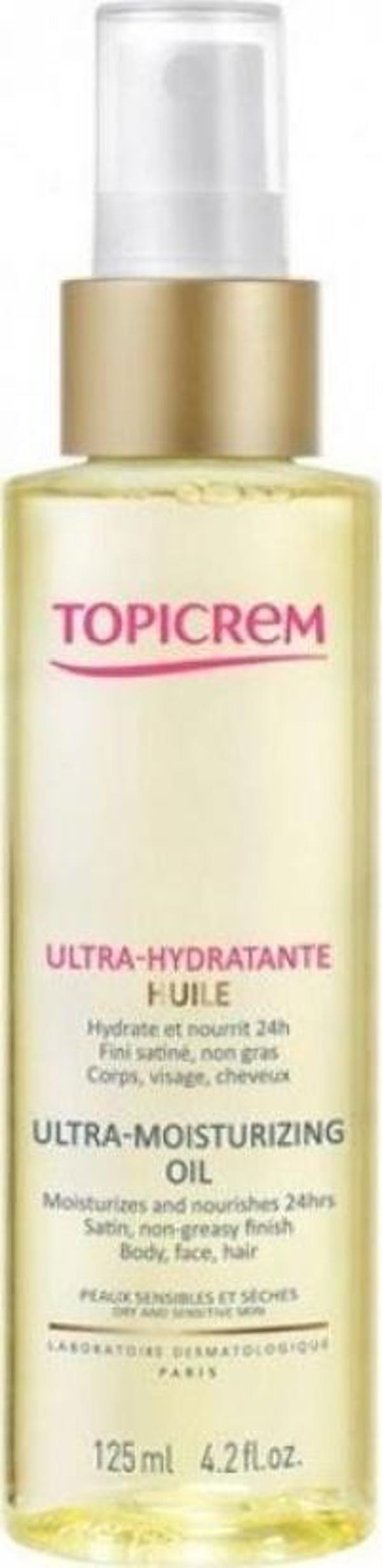Topicrem Ultra- Moisturizing Oil 125 ml - Image 1