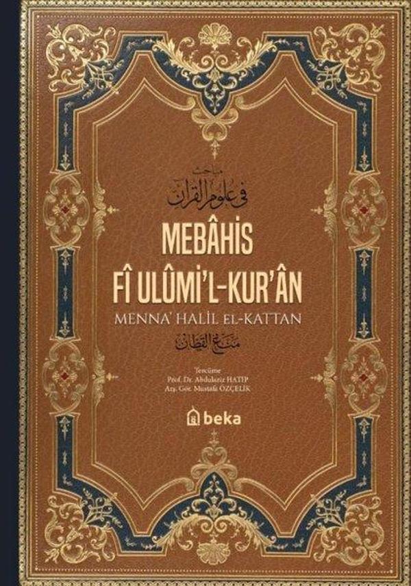 Mebahis Fi Ulumi'l-Kur'an - Beka Yayınları - Image 1