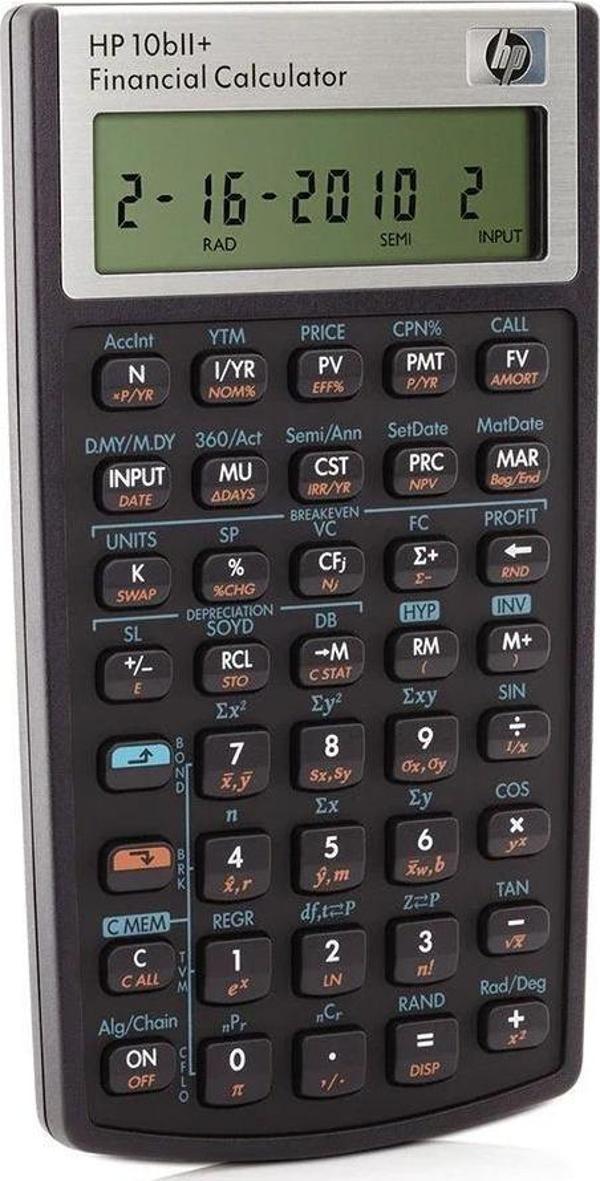 HP 10bll+ Finansal Hesap Makinesi - Image 1