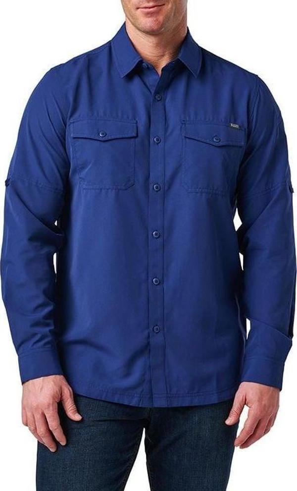 5.11 MARKSMAN L/S KOYU MAVI GOMLEK - Image 1