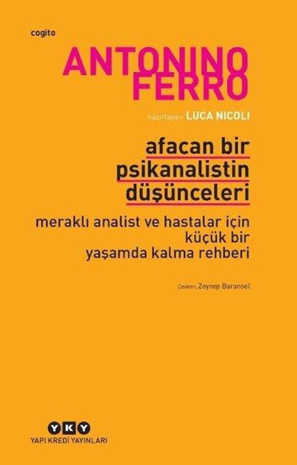 Afacan Bir Psikanalistin Düşünceleri - Yapı Kredi Yayınları - Image 1