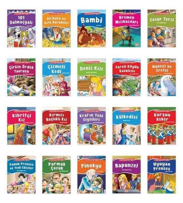 En Çok Sevilen Minik Klasikler Seti - 20 Kitap Takım - Bıcırık Yayınları - Image 1