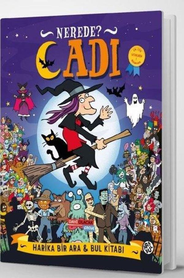 Cadı Nerede? Harika Bir Ara ve Bul Kitabı - Dahi Olacak Çocuk Yayınları - Image 1