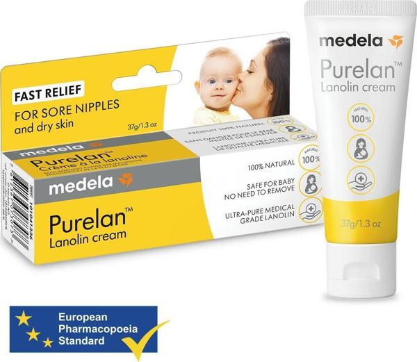 Purelan 37 gram Lanolin Göğüs Ucu Kremi - Ağrıyan Göğüs Ucu Ve Kuru Ciltler Için Hızlı Rahatlık - Image 1