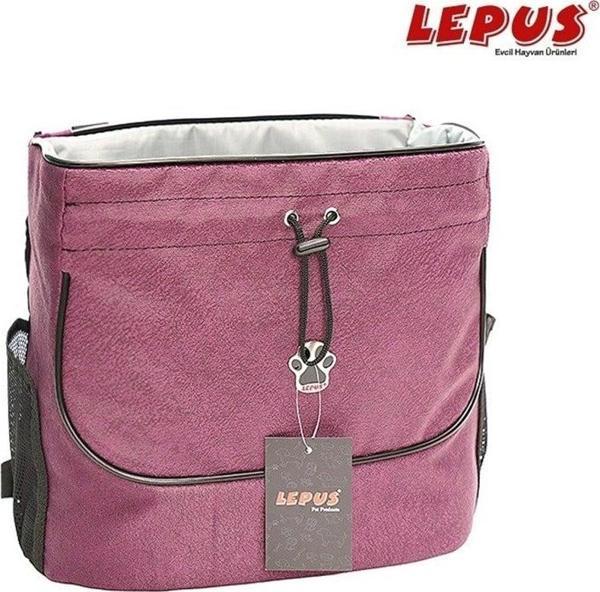 Lepus Kedi Köpek Taşıma Çantası Ana Kucağı Mor - Image 1