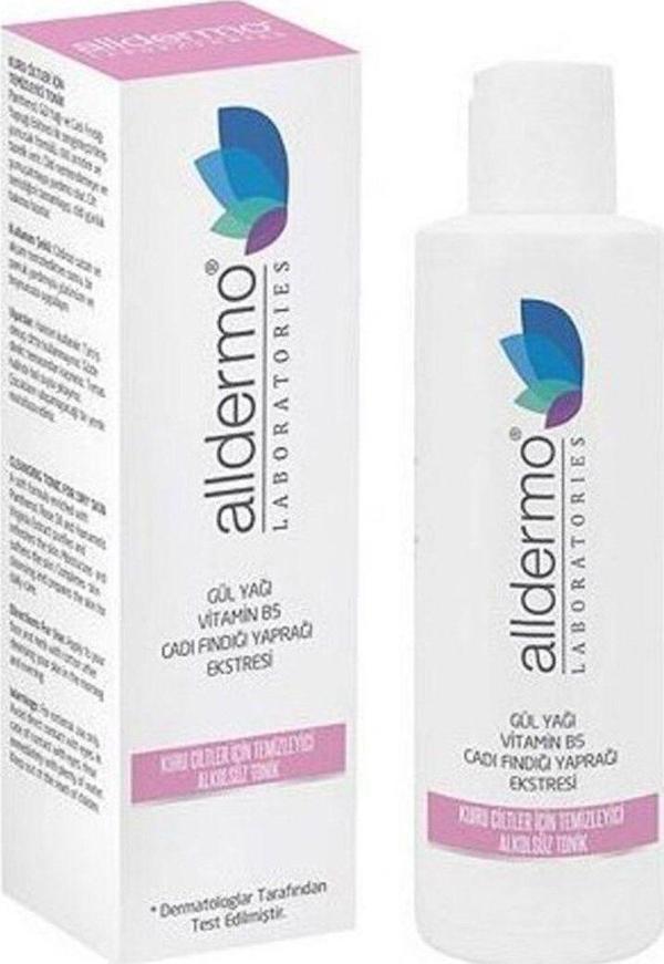 Alldermo Kuru Ciltler Için Temizleyici Alkolsüz Tonik 200 ml - Image 1