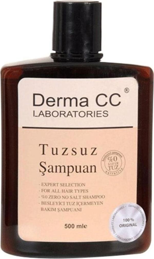 Derma CC Laboratories Derma Cc Tuzsuz Şampuan 500 Ml - Image 1