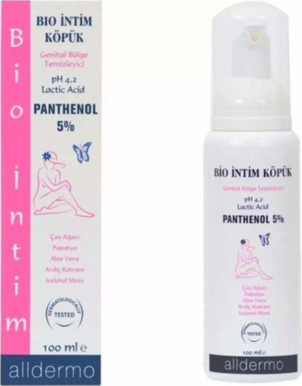 Alldermo Panthenol Bio Intim Köpük 100 ml - Image 1