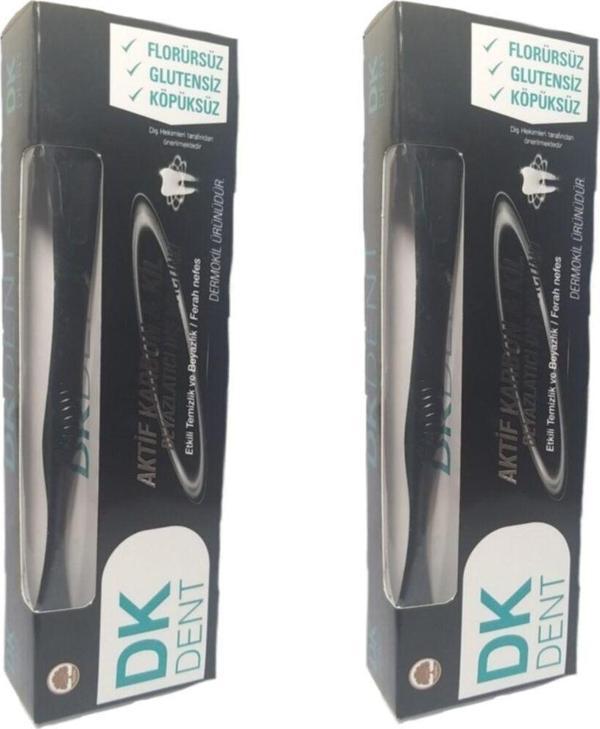 Dermokil 2'li Set Aktif Karbon&kil Beyazlatıcı Diş Macunu 75ml - Image 1