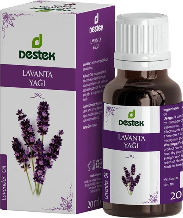 Destek Lavanta Yağı (Distile) 20 ml - Image 1