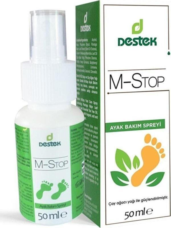 Destek M-stop Ayak Bakım Spreyi 50 ml - Image 1