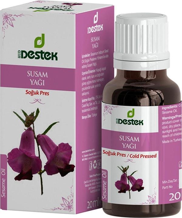 Destek Susam Yağı (Soğuk Pres) 20 ml - Image 1