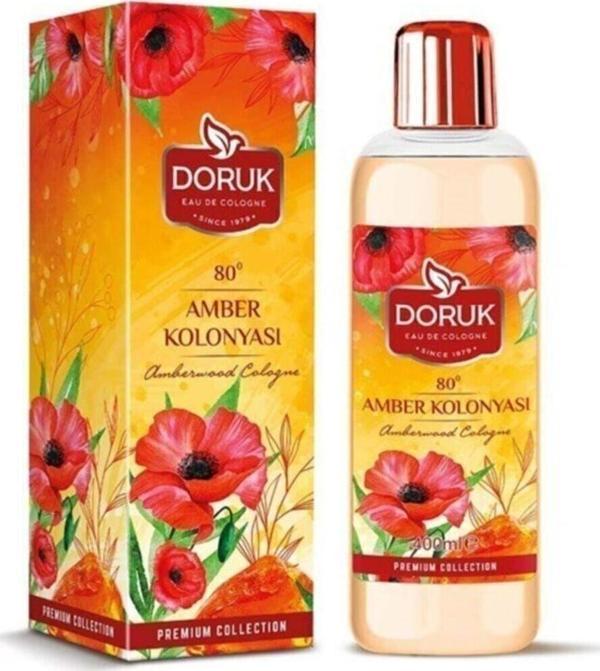 DORUK Amber Kolonyası 80 Derece 400 ml - Image 1
