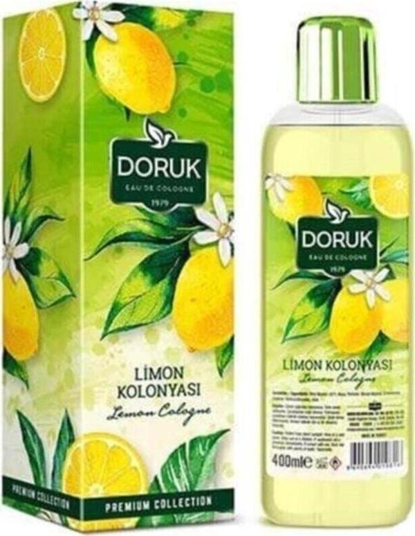DORUK Limon Kolonyası 400 ml Pet Şişe - Image 1