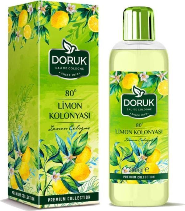 DORUK Limon Kolonyası 80 Derece 200 ml - Image 1