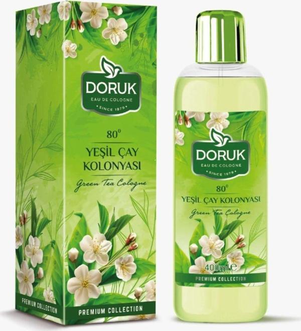 DORUK Yeşil Çay Kolonyası 400 ml - Image 1
