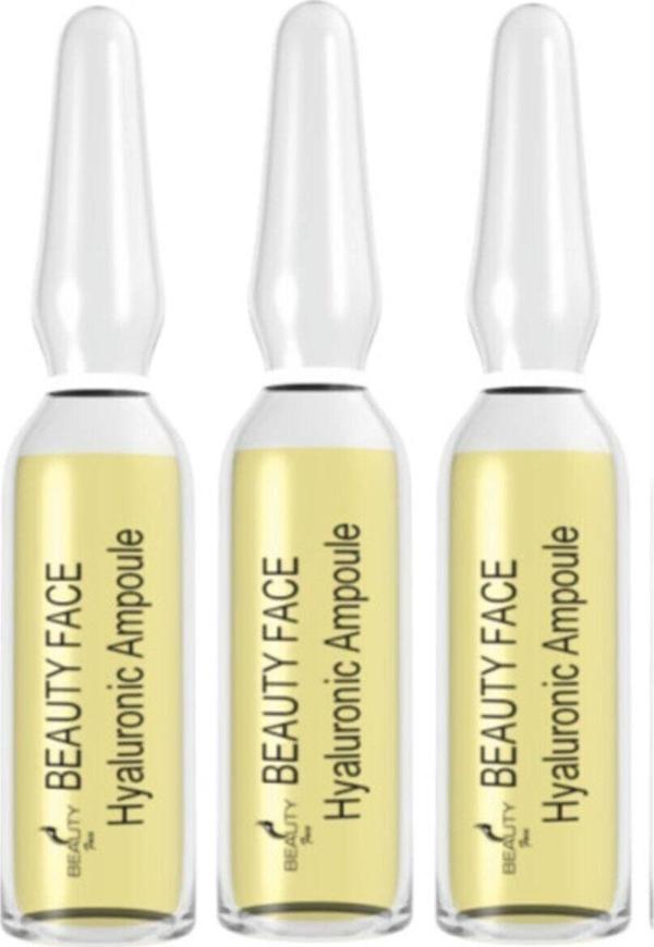 Beauty Face Cilde Dolgunluk Sağlayan Yoğun Nemlendirici Hyalüronik Asit Serum 2 ml 3 Adet - Image 1