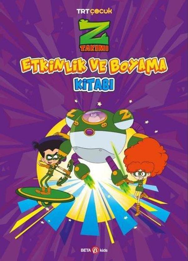 TRT Çocuk Z Takımı Etkinlik ve Boyama Kitabı 2 - Beta Kids - Image 1