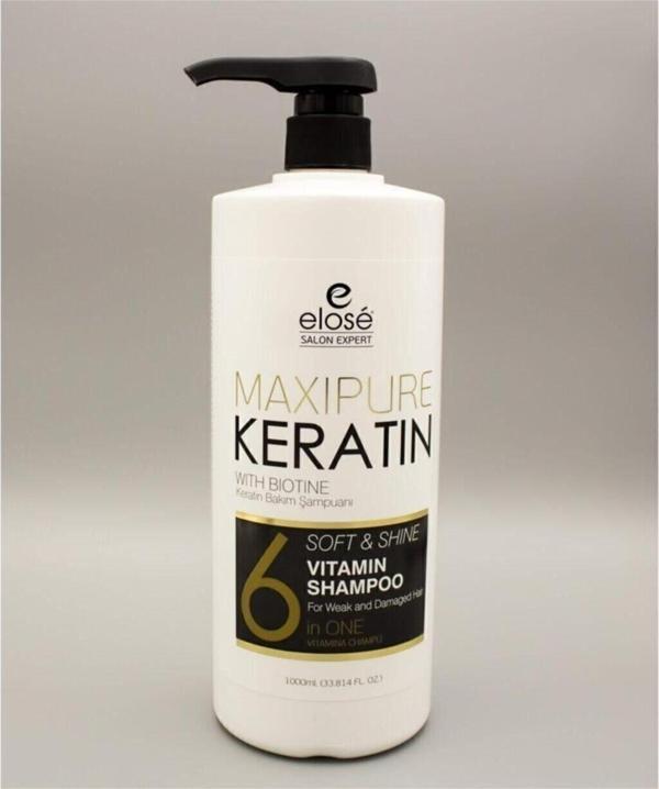 Elose Keratin Saç Bakım Şampuanı 1000 ml - Image 1