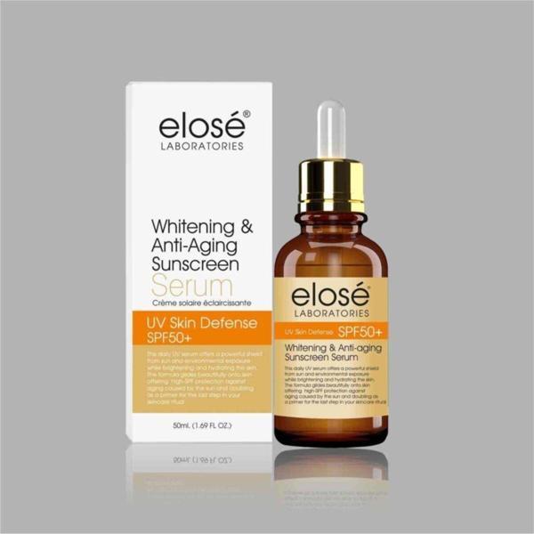 Elose Spf 50+ Beyazlatıcı Etkili Güneş Koruma Serumu 50ml - Image 1
