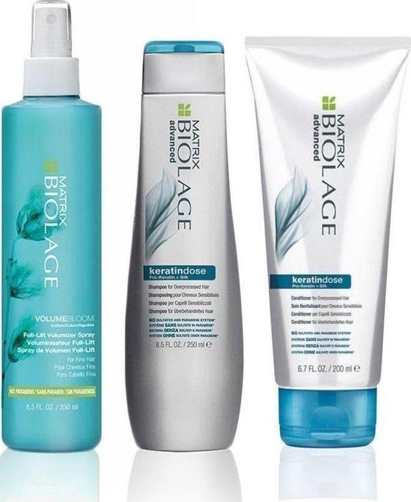 Biolage Keratindose Çok Yıpranmış Saçlar Için Pro-keratin Özlü Yenileyici Bakım Seti 200 Ml + 250 Ml - Image 1