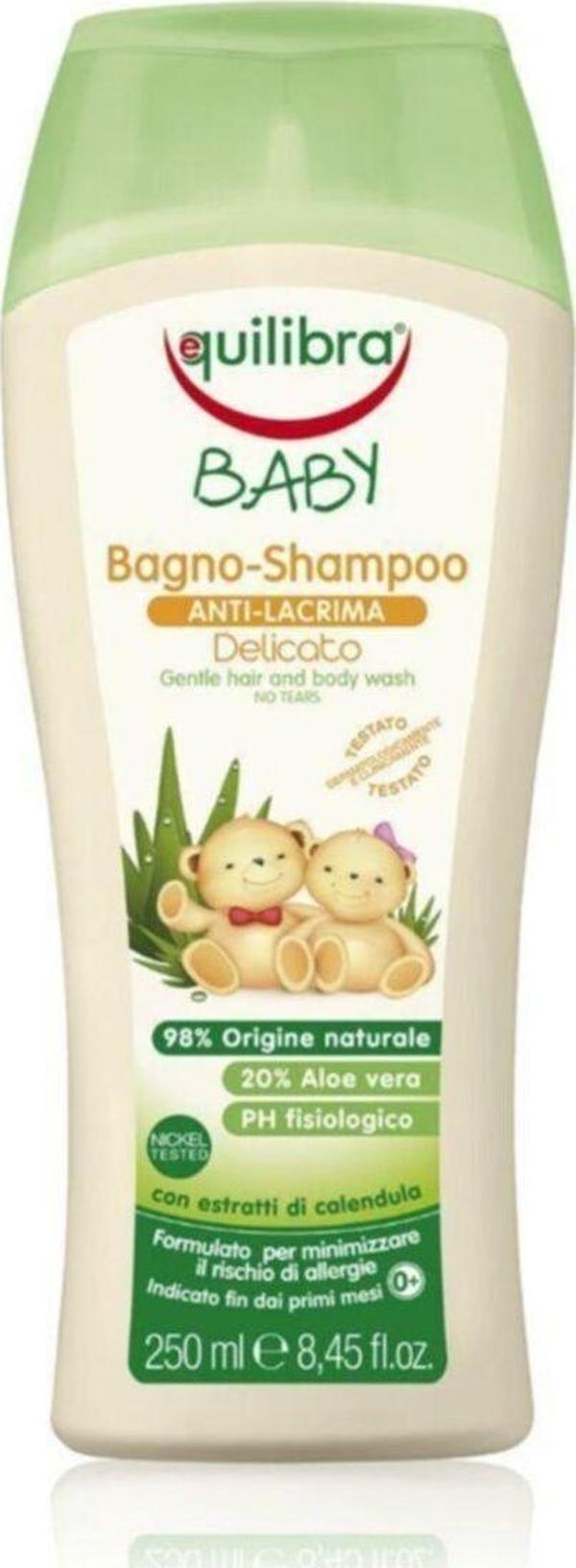 Equilibra Baby Bagno Shampoo- Gözyaşı Olmadan Ve Vücut Yıkama 250 Ml - Image 1