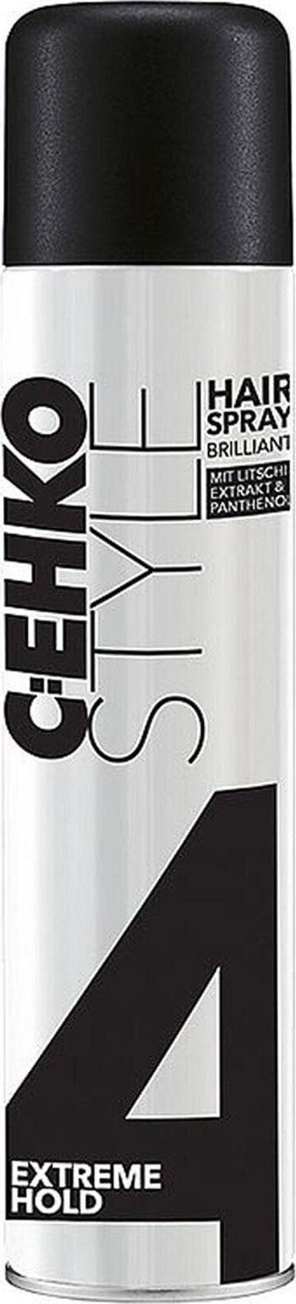 Cehko Style Brilliant Extra Güçlü Tutuşlu Saç Spreyi 400ml 4012498647656 - Image 1