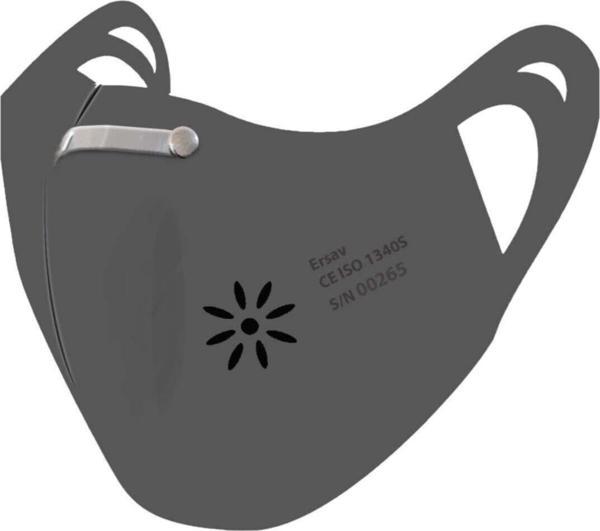 Ersav Gri Burun Telli 7 Kat Filtreli Yıkanabilir Nano Maske (Tse Onaylıdır) - Image 1