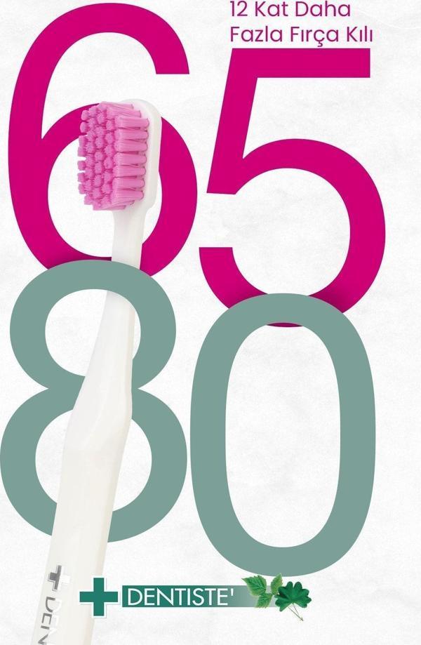 Dentiste 6580 Beyaz Super Premium Soft Diş Fırçası - Image 1