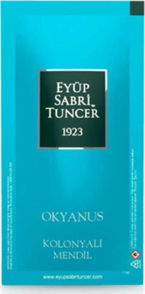 Eyüp Sabri Tuncer Okyanus 50li Kolonyalı Mendil Kolonyalı Mendil 50li Poşet Küçük Boy - Image 1
