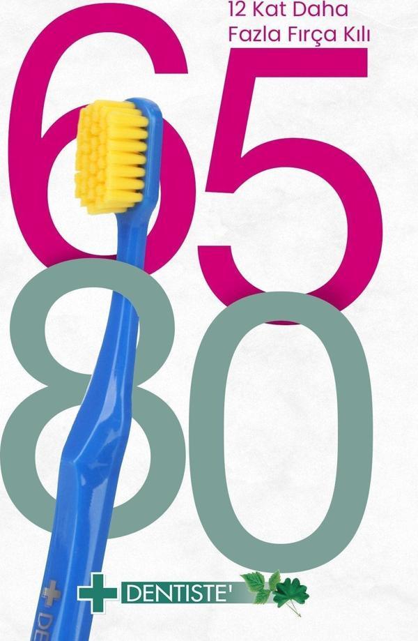 Dentiste 6580 Mavi Super Premium Soft Diş Fırçası - Image 1