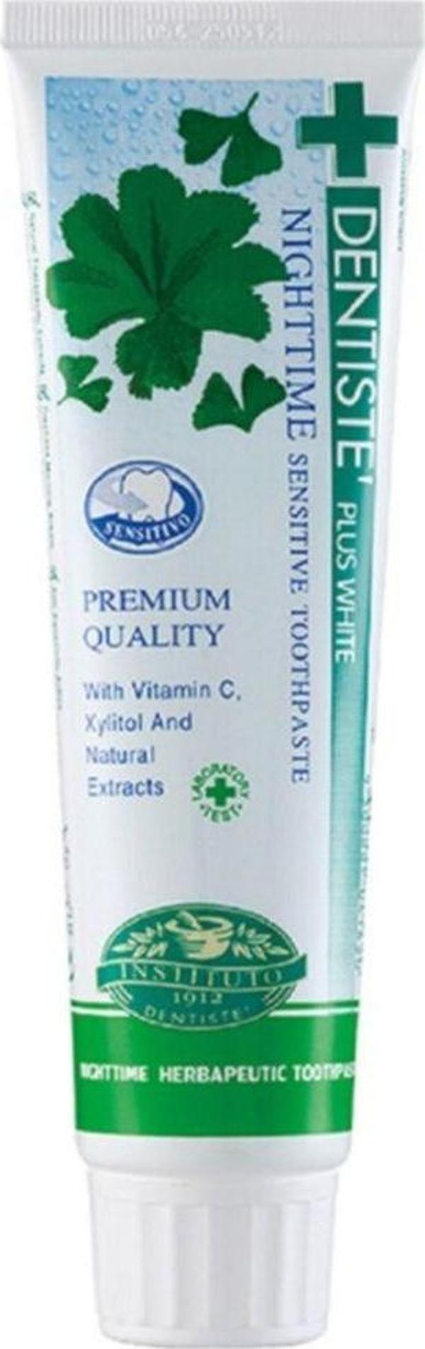 Dentiste Plus White Nighttime Sensitive 100g - Image 1