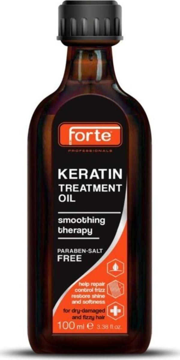 Forte Keratin Saç Bakım Yağı 100ml. - Image 1